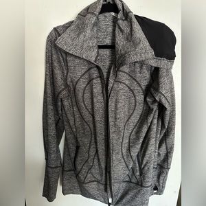 Lululemon in stride jacket (hooded) size 12
